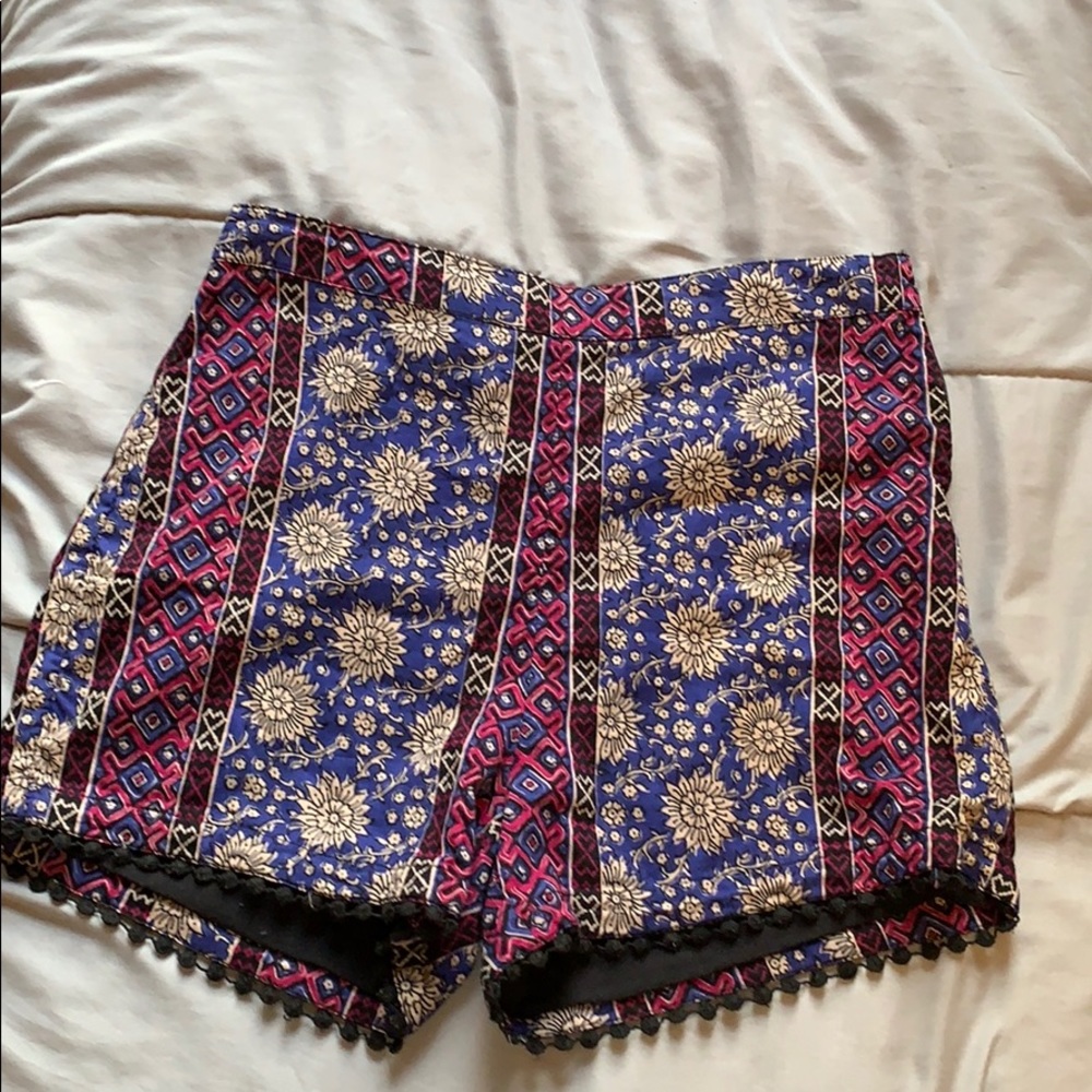 High waisted shorts